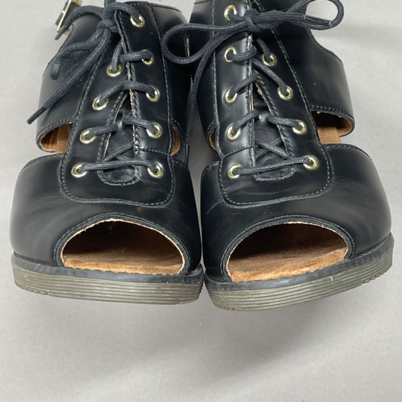 Dr. Martens Black Heeled Sandals - Picture 7 of 11